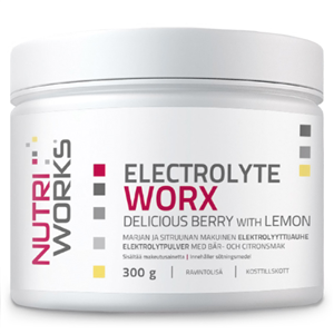 Electrolyte Worx NEW 300 g delicious berry with lemon
