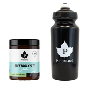 Electrolyte Powder 120g lemon lime + láhev 750ml zdarma