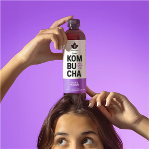 Kombucha BIO 400ml goji and passion