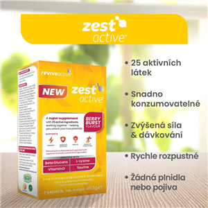 Zest Active 7 sáčků berry (ovoce)