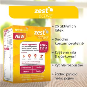 Zest Active 30 sáčků berry