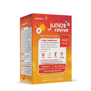 Junior Revive 20 sáčků natural (bez příchutě)