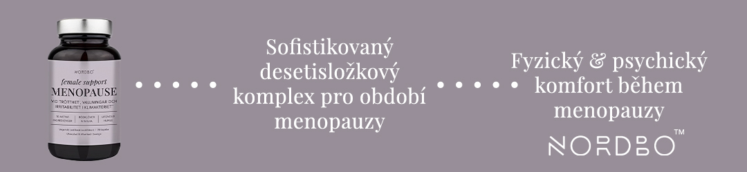 Nordbo Female Support Menoapuse - Sofistikovaný desetisložkový komplex pro období menopauzy - Fyzický & psychický komfort během menopauzy