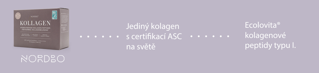 Kollagen 30 sáčků jedinný kolagen s certifikací ASC na světě.