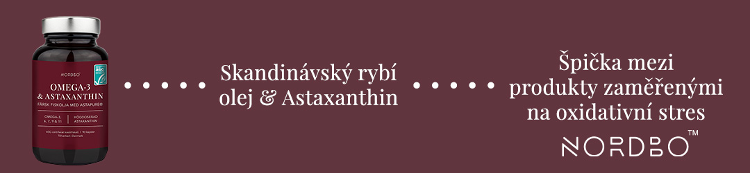 Omega 3 & Astaxanthin - Skandinávský rybí olej & Astaxanthin - Špička mezi produkty zaměřenými na oxidativní stres